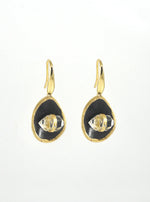 Aurora Spin Herkimer Diamond Earrings